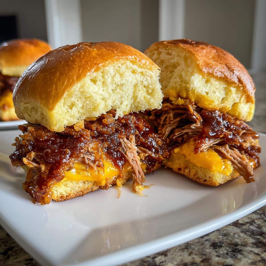 10-Minute Air Fryer BBQ Brisket Melts - Irresistibly Delicious 4 Air Fryer BBQ Brisket Melts - detail 1