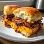 Air Fryer BBQ Brisket Melts