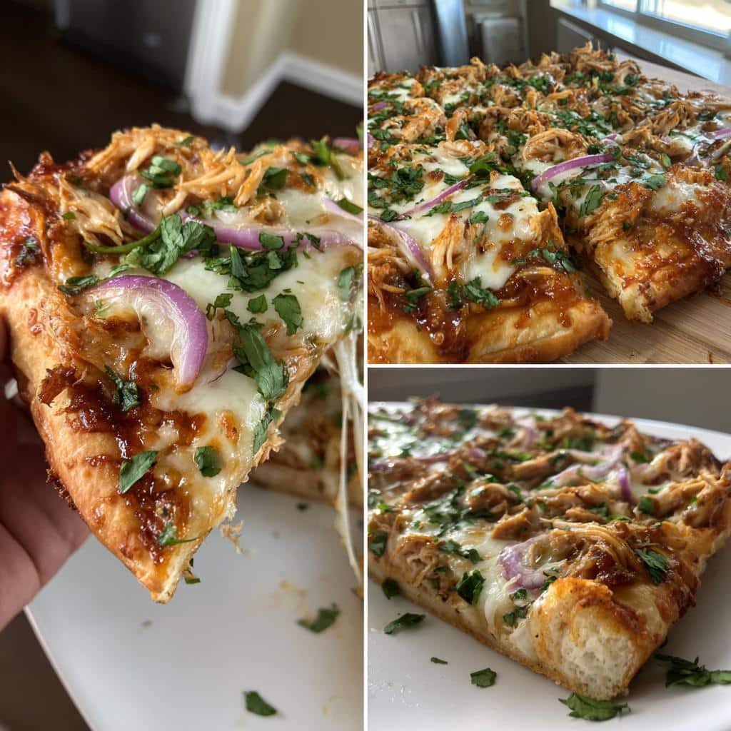 Air Fryer BBQ Chicken Pizza - detail 1