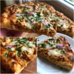 Air Fryer BBQ Chicken Pizza