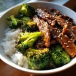 Air Fryer Beef & Broccoli Bowl (30-Minute)