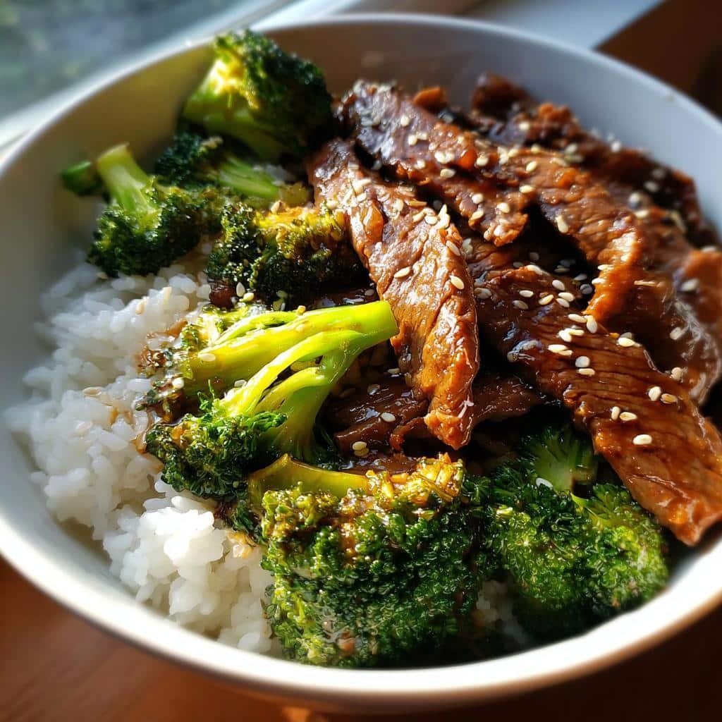 Air Fryer Beef & Broccoli Bowl (30-Minute)