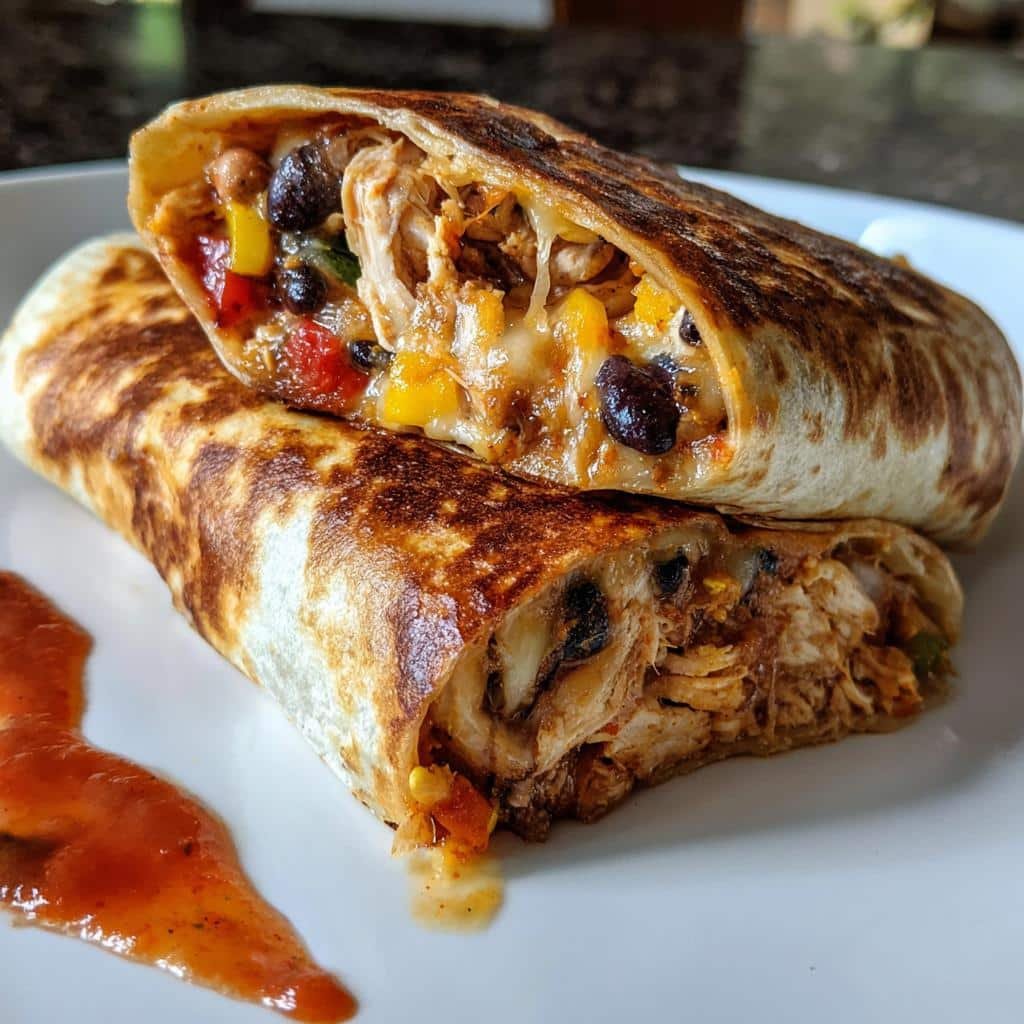 Air Fryer Burritos - detail 1