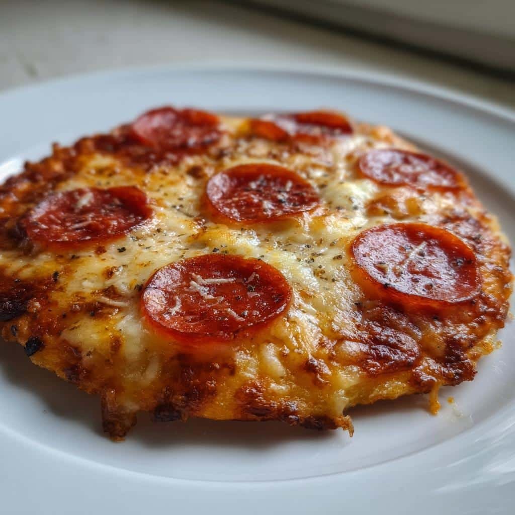 Air Fryer Pepperoni Pizza