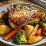 Air Fryer Pork Chop and Vegetable Casserole