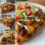 Air Fryer Taco Pizza