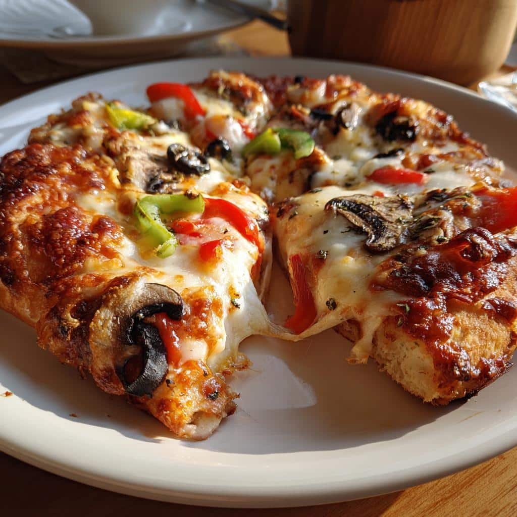 Air Fryer Vegetarian Pizza