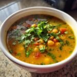 Air fryer Budget Chickpea Curry Soup