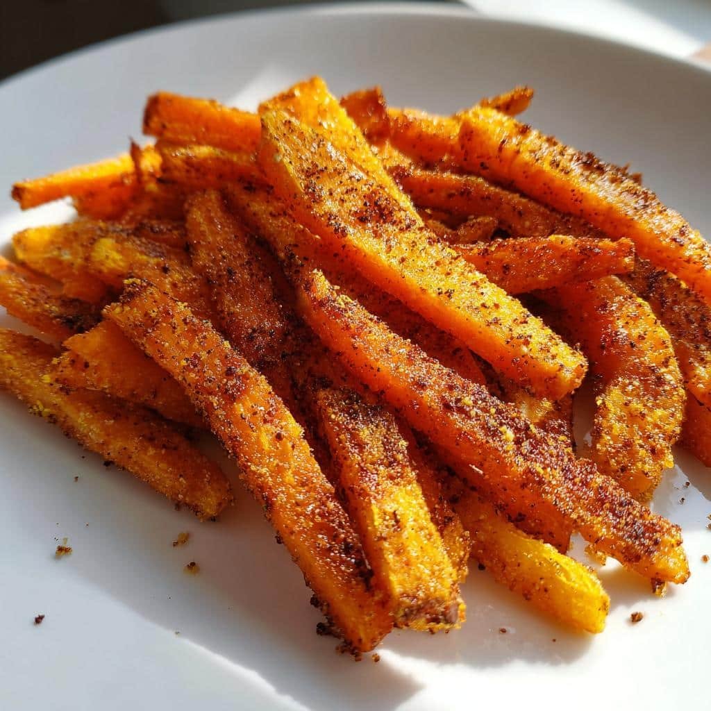 Air fryer Carrot Chips Moroccan Spice - detail 1