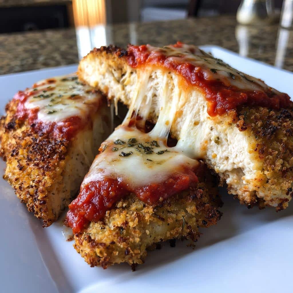 Air fryer Chicken Parmesan