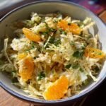 Air fryer Citrus Cabbage Salad