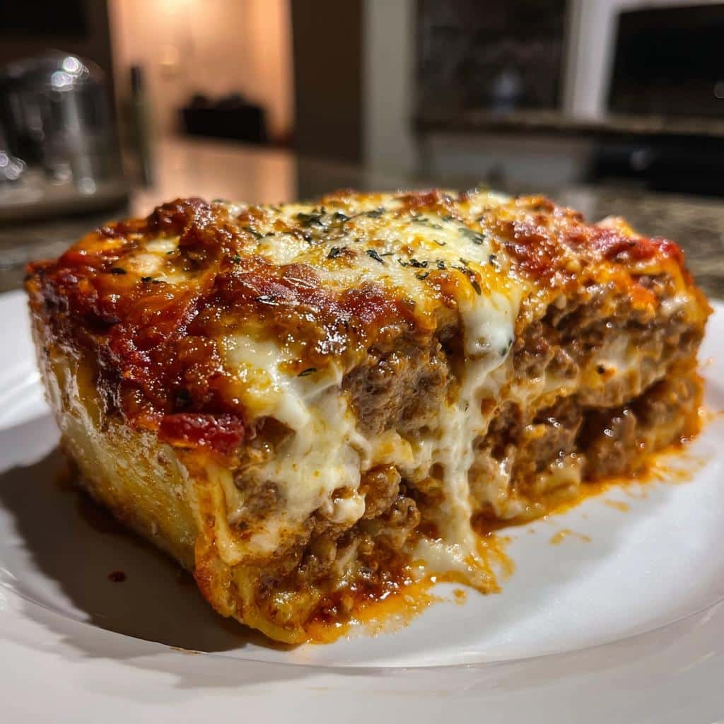 Air fryer Classic 1970s-Style Lasagna - detail 1