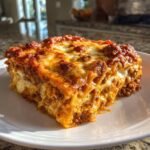 Air fryer Classic 1970s-Style Lasagna