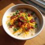 Air fryer Copycat Outback Baked Potato Soup