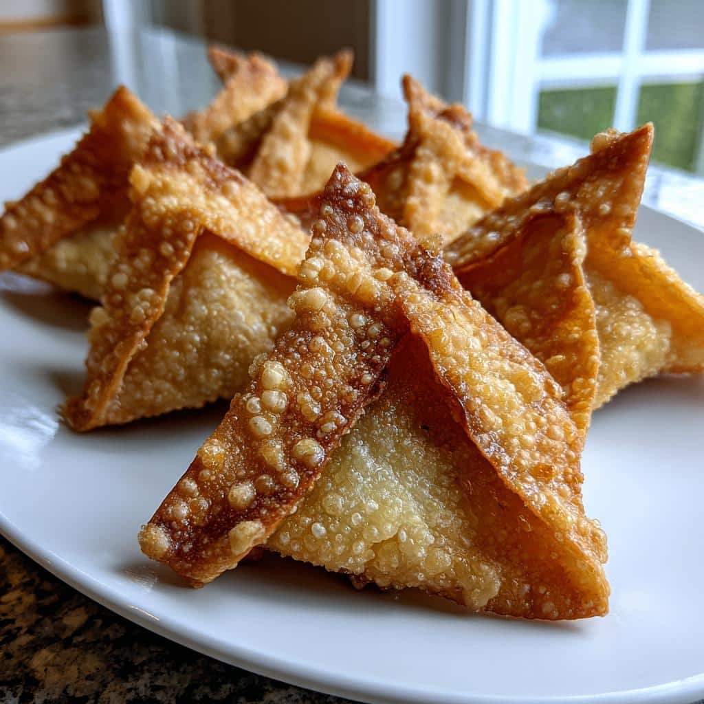 Air fryer Crispy Beef Wontons