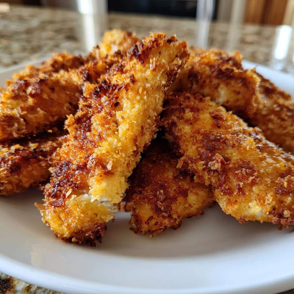 22-Minute Air Fryer Easy Crack Chicken Tenders Recipe - Irresistible Crunch 5 Air fryer EASY CRACK CHICKEN TENDERS RECIPE - detail 1