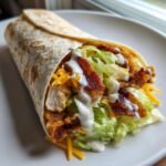 25-Minute Irresistible Air Fryer Crispy Bacon Ranch Chicken Wraps 3 Air fryer Homemade Crispy Bacon Ranch Chicken Wraps