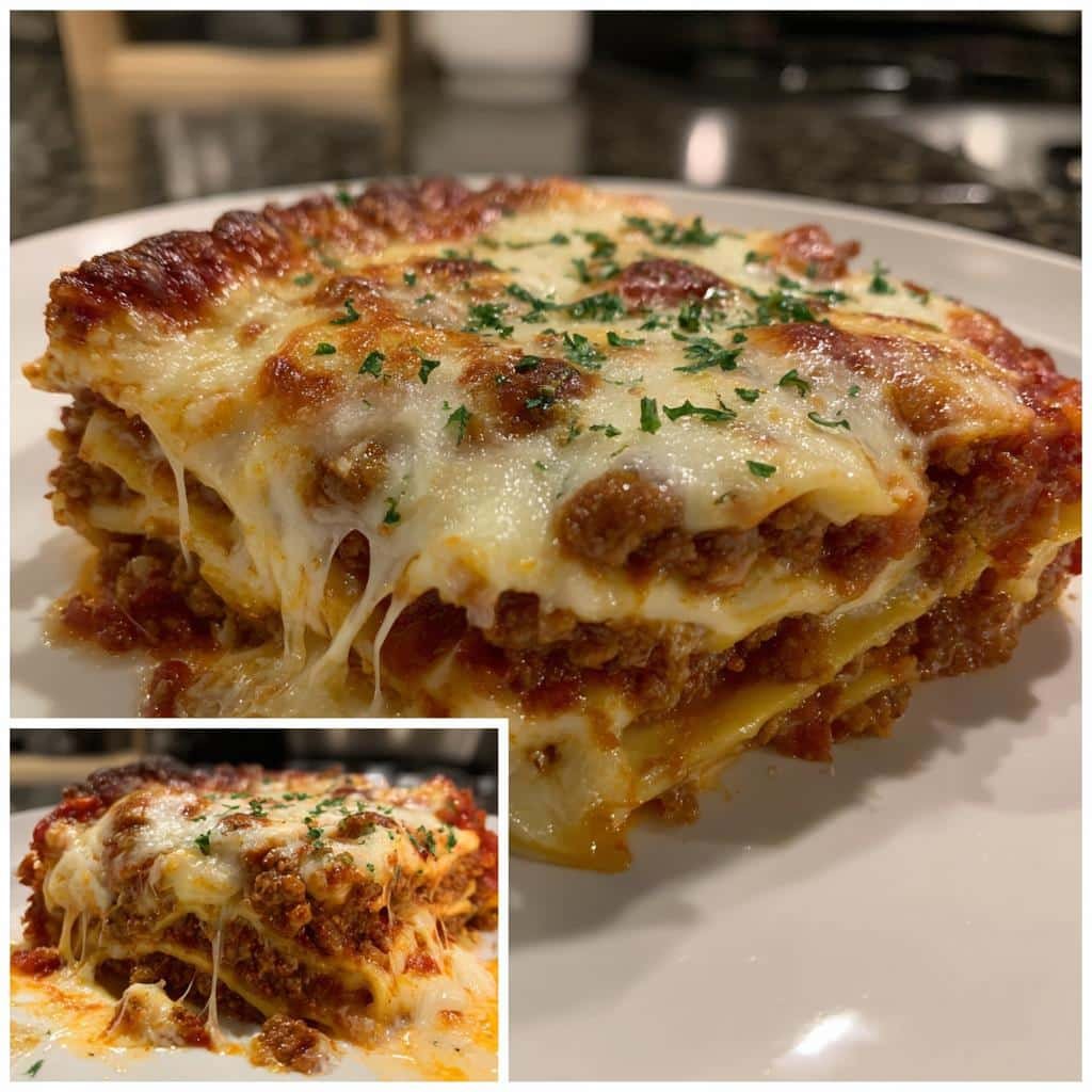 Air fryer Million Dollar Italian Lasagna