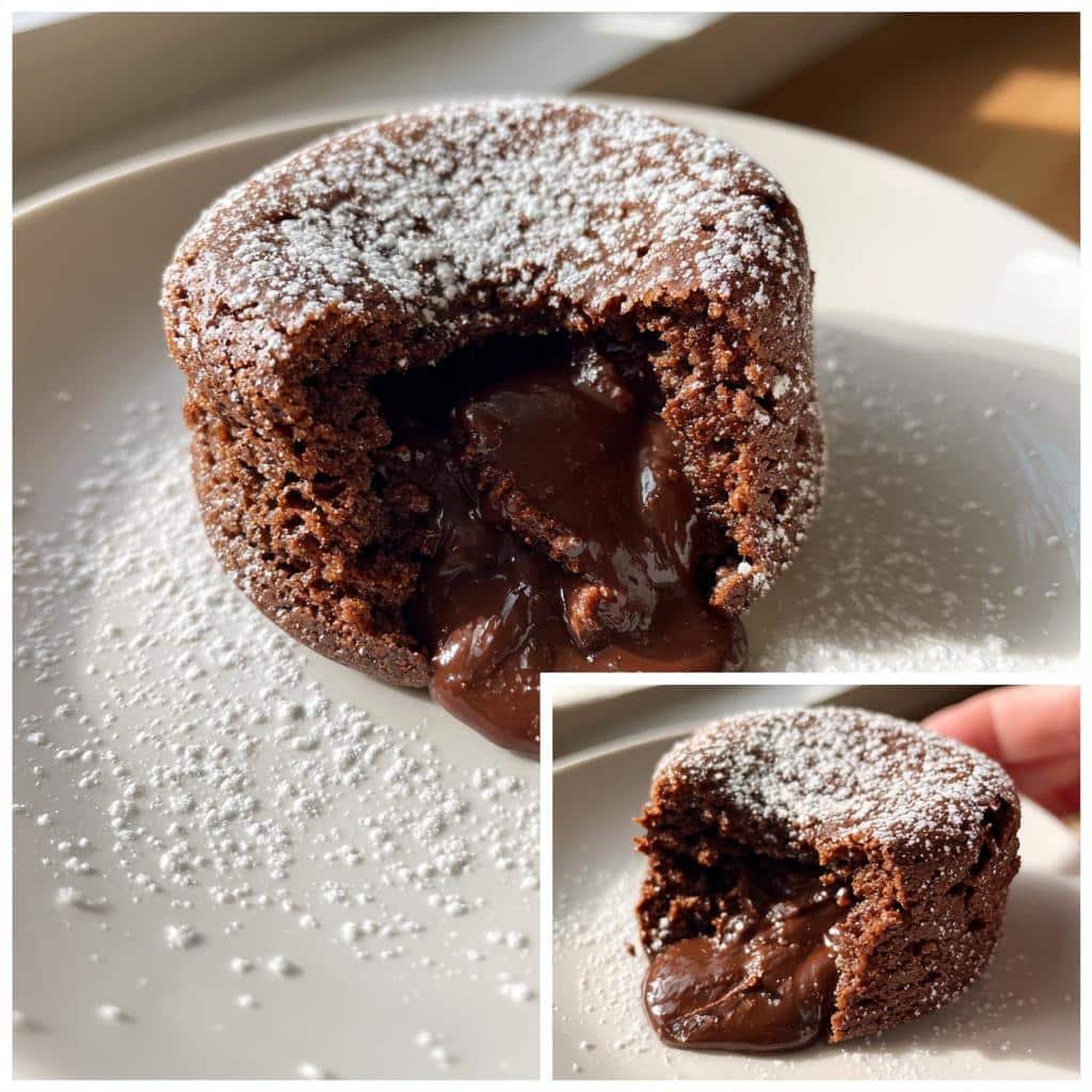 Air fryer Molten Lava Cake - detail 1