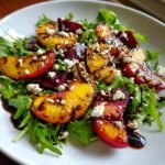 25-Minute Air Fryer Nectarine and Beet Salad – Deliciously Easy 3 Air fryer Nectarine and Beet Salad