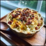 Air fryer Pickle Bacon Cream Cheese Dip