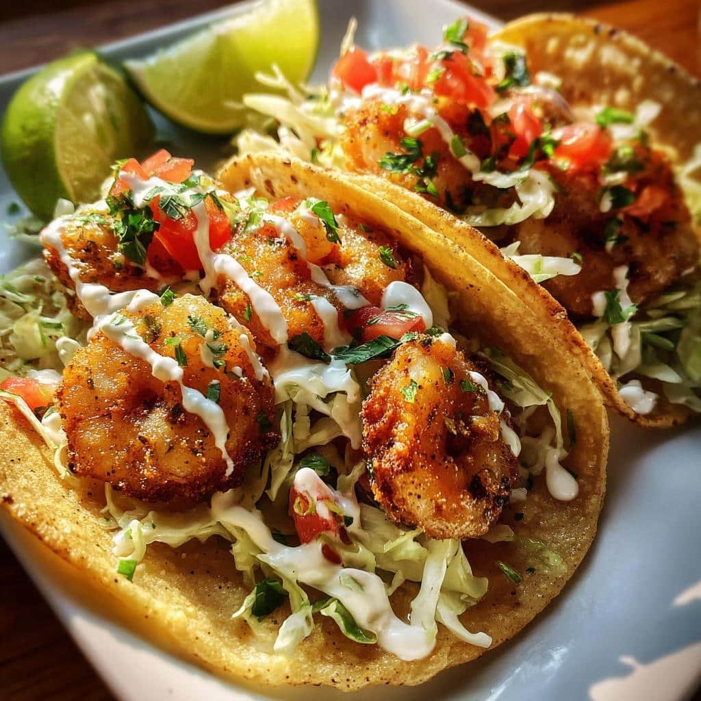 Air fryer Shrimp Tacos - detail 1