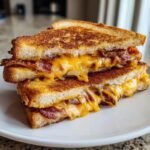 Irresistible Air Fryer Smoky Bacon Cheddar Grilled Cheese Bake in 15 Minutes 3 Air fryer Smoky Bacon Cheddar Grilled Cheese Bake