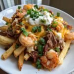 Irresistible Air Fryer Surf-and-Turf Fries in 30 Minutes 3 Air fryer Southern Bayou Roadhouse Surf-and-Turf Loaded Fries