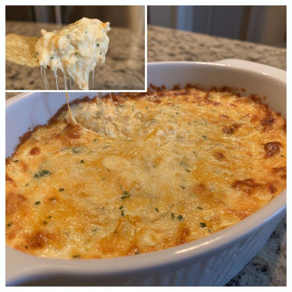 Air fryer Three-Cheese Enchilada Dip - detail 1