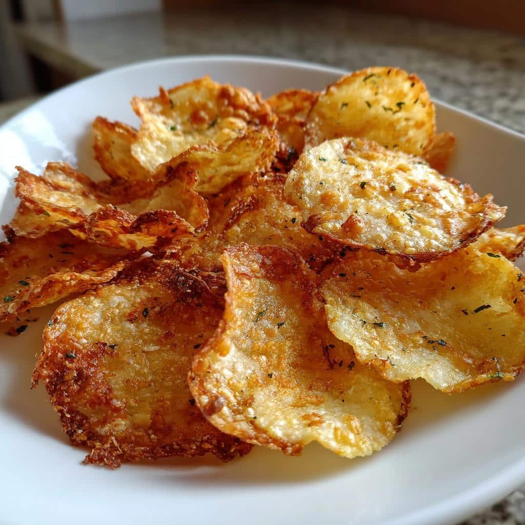 Air fryer Truffle Potato Chips
