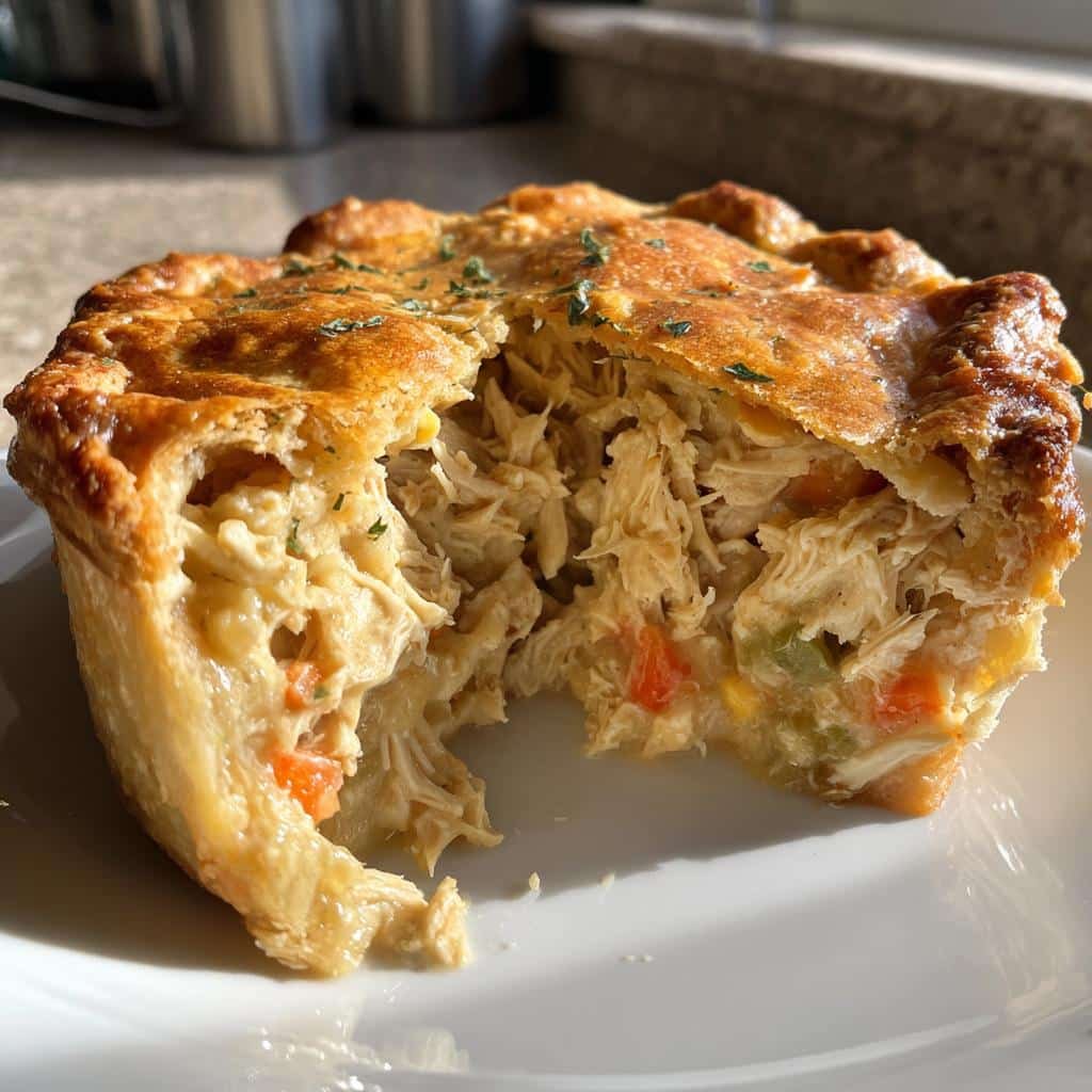 Christmas Air Fryer Chicken Pot Pie Casserole - detail 1
