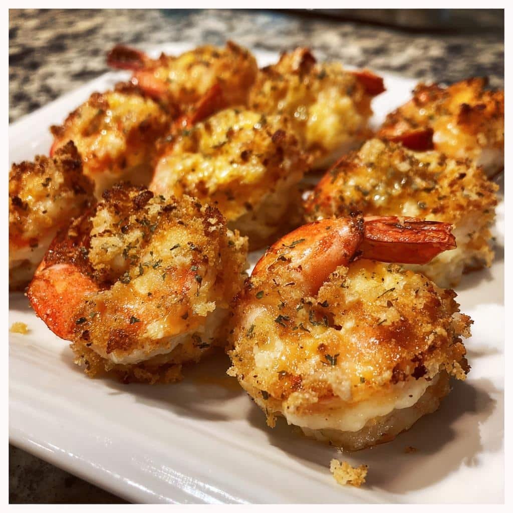 Christmas Air fryer Baked Stuffed Shrimp Casserole - detail 1