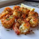 Christmas Air fryer Baked Stuffed Shrimp Casserole