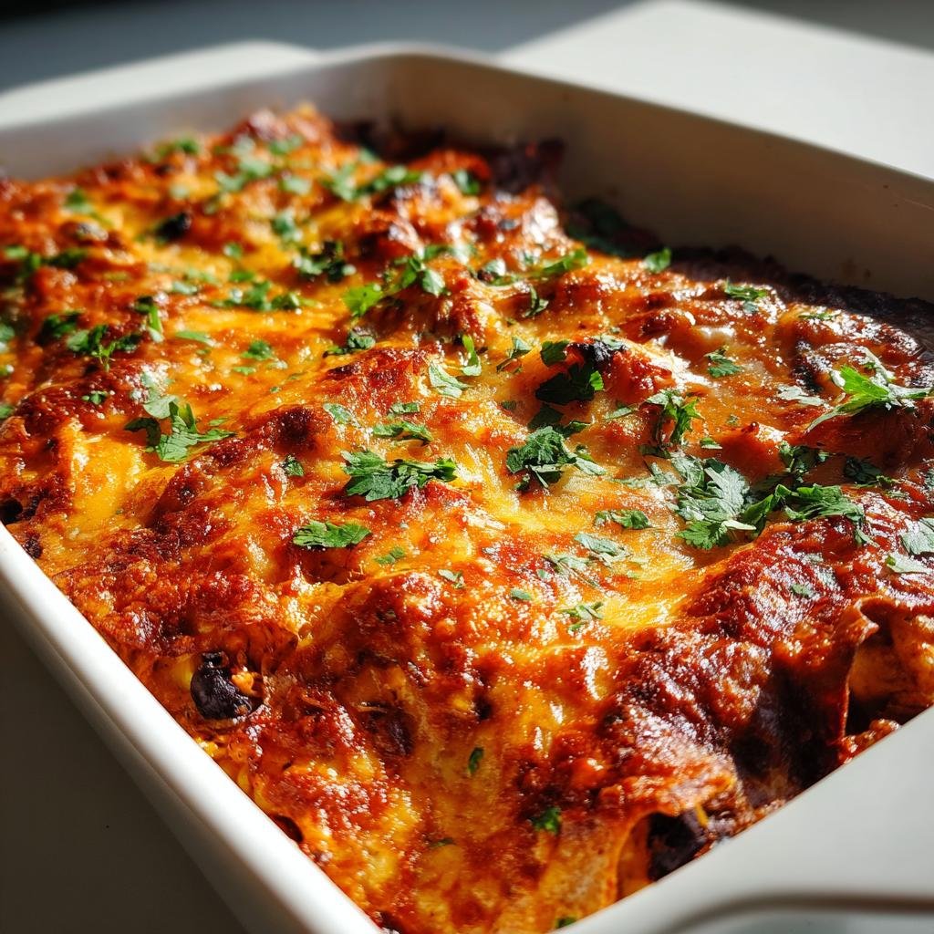 Christmas Air fryer Chicken Enchilada Casserole - detail 1