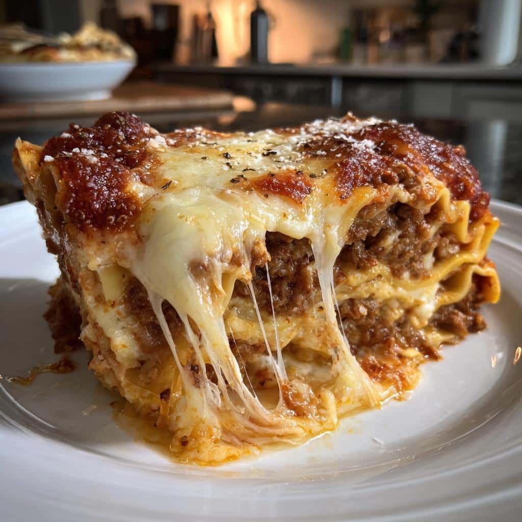 Christmas Air fryer Dutch Oven Lasagna