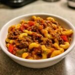 Christmas Air fryer Goulash Casserole