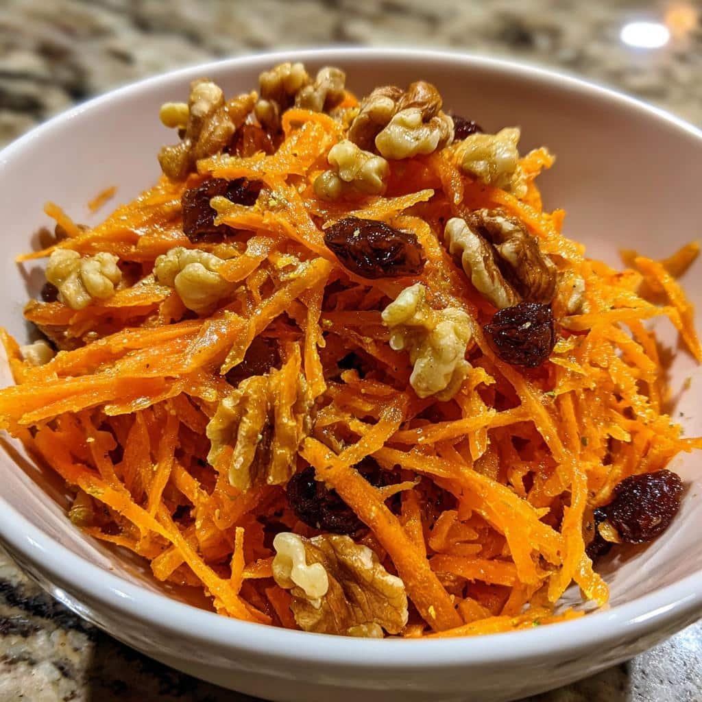 Christmas Air fryer Old-Fashioned Carrot Salad