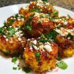 Christmas Air fryer Spicy Mexican Corn Bites