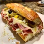Chritmas Air fryer Baked Italian Sub Sandwiches