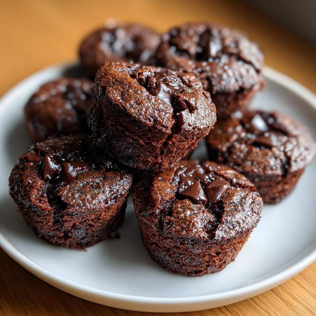 Chritmas Air fryer Brownie Bites - detail 1