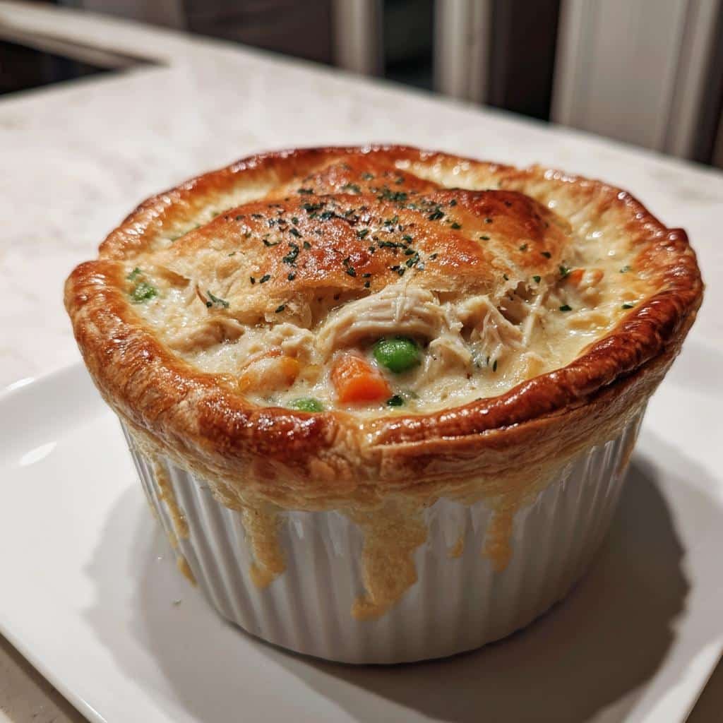 Delicious 30-Minute Christmas Air Fryer Chicken Pot Pie Casserole Bliss 4 Chritmas Air fryer Chicken Pot Pie Casserole - detail 1