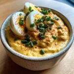 Chritmas Air fryer Deviled Egg Dip