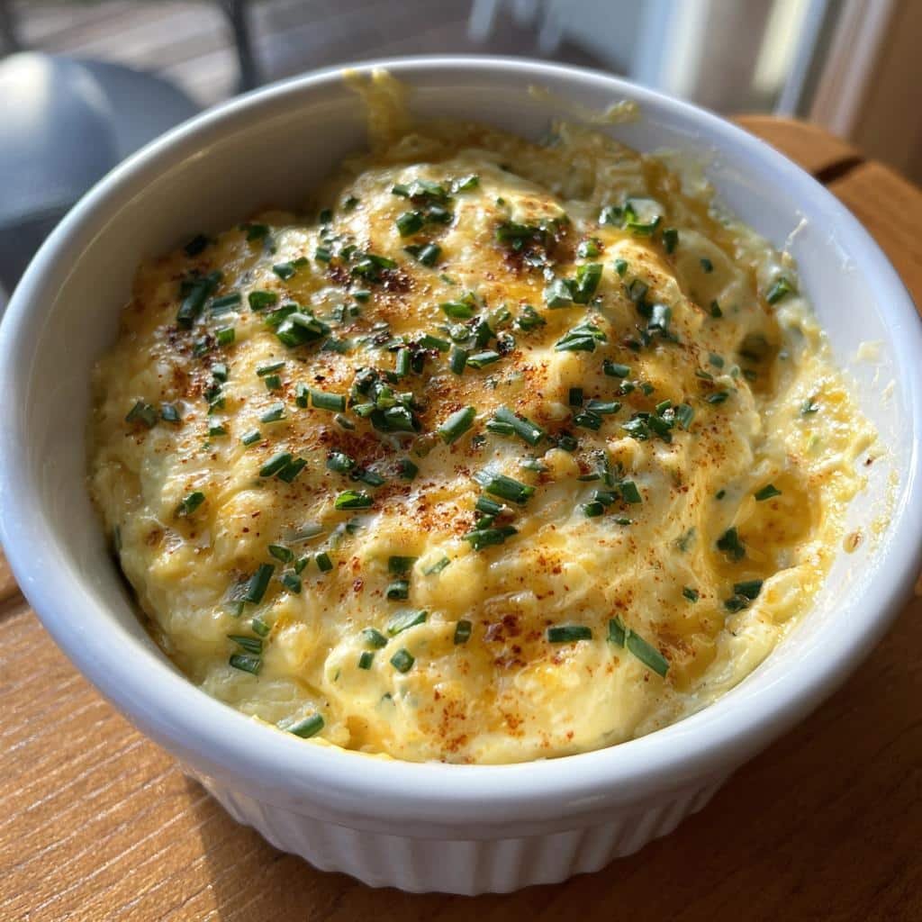 Chritmas Air fryer Egg Salad Dip