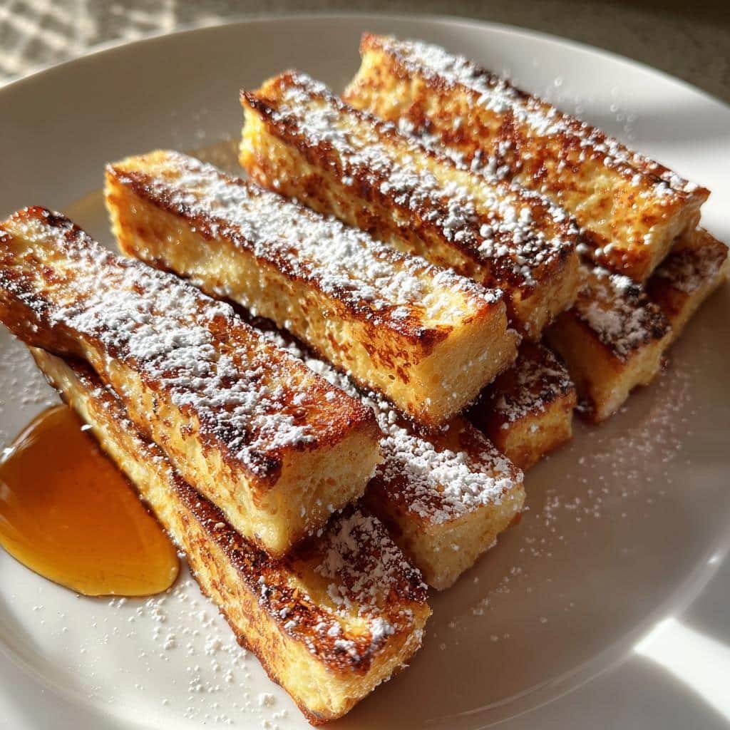 "15-Minute Christmas Air Fryer French Toast Sticks Recipe Joy" 4 Chritmas Air fryer French Toast Sticks - detail 1