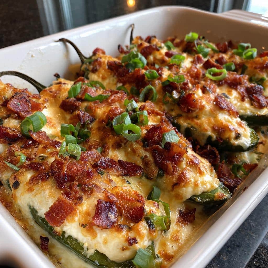 Chritmas Air fryer Keto Jalapeño Popper Casserole
