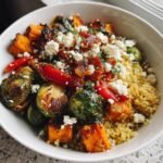 Chritmas Air fryer Millet and Vegetable Bowl