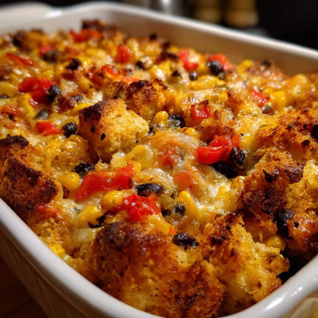 Chritmas Air fryer Southwestern Chicken Casserole - detail 1