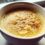 Thanksgiving Air Fryer Cheddar Cauliflower and Roasted Garlic Soup