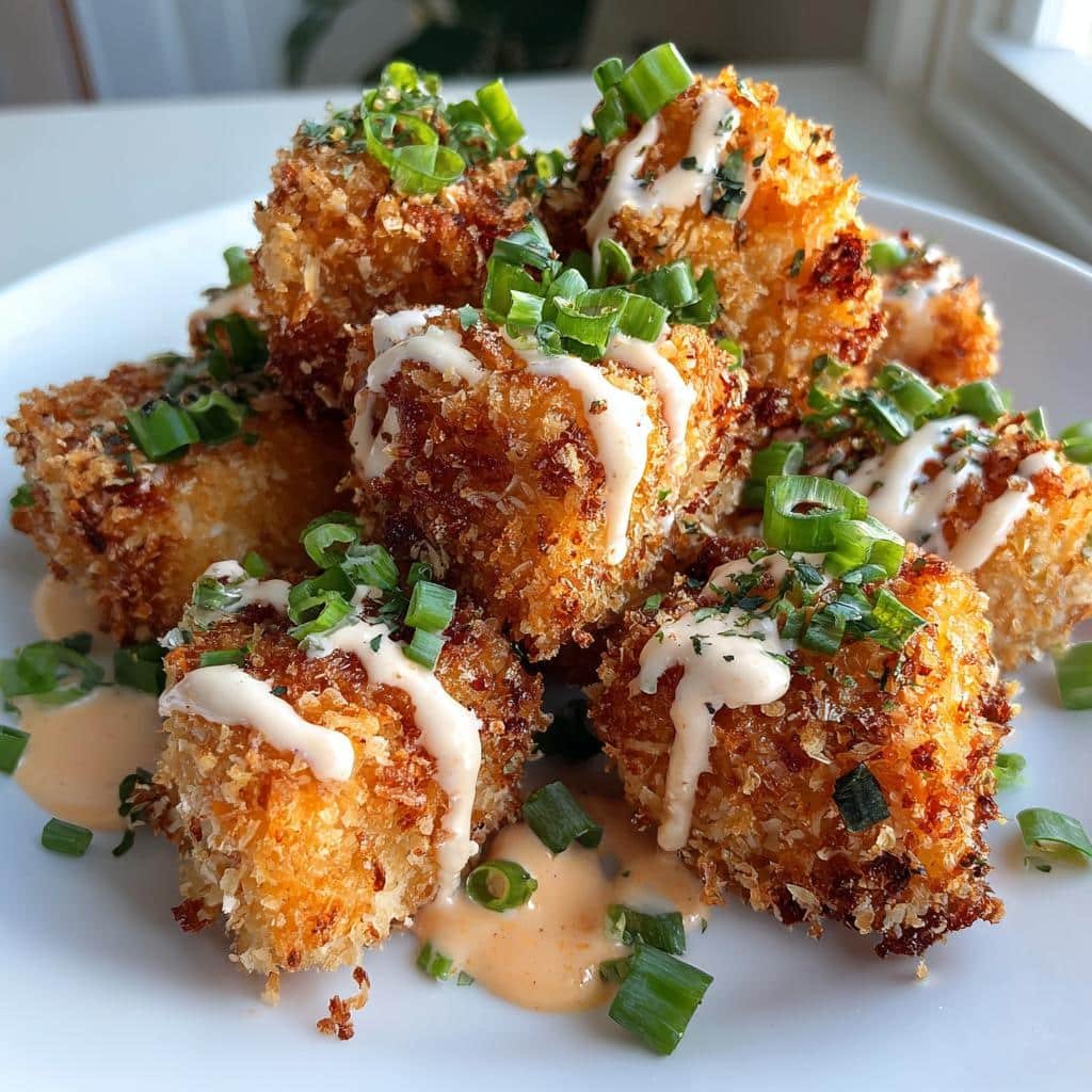 Thanksgiving Air Fryer Crispy Bang Bang Salmon Bites