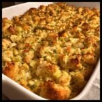 Thanksgiving Air Fryer Dolly’s Chicken and Stuffing Casserole